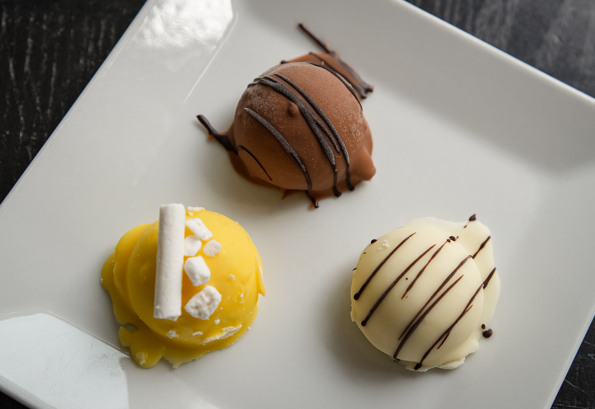 Handgemaakte ijsbonbons
